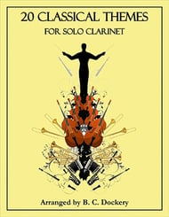 20 Classical Themes for Solo Clarinet P.O.D cover Thumbnail